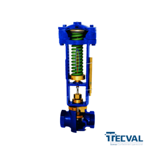 Válvula Reguladora de Acción Directa con Línea Piloto Tecval Serie 820